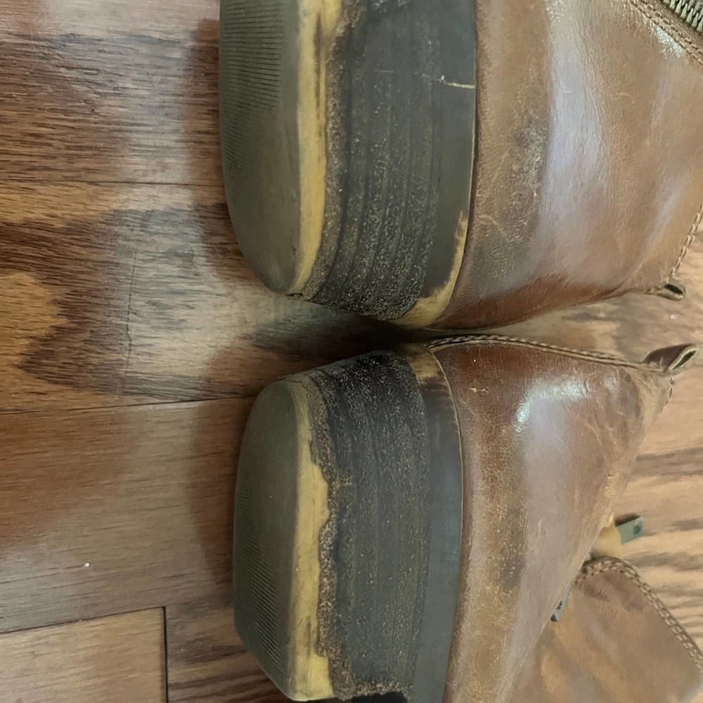 Lucky Brand Booties Leather Size 10 - Picture 8 of 9